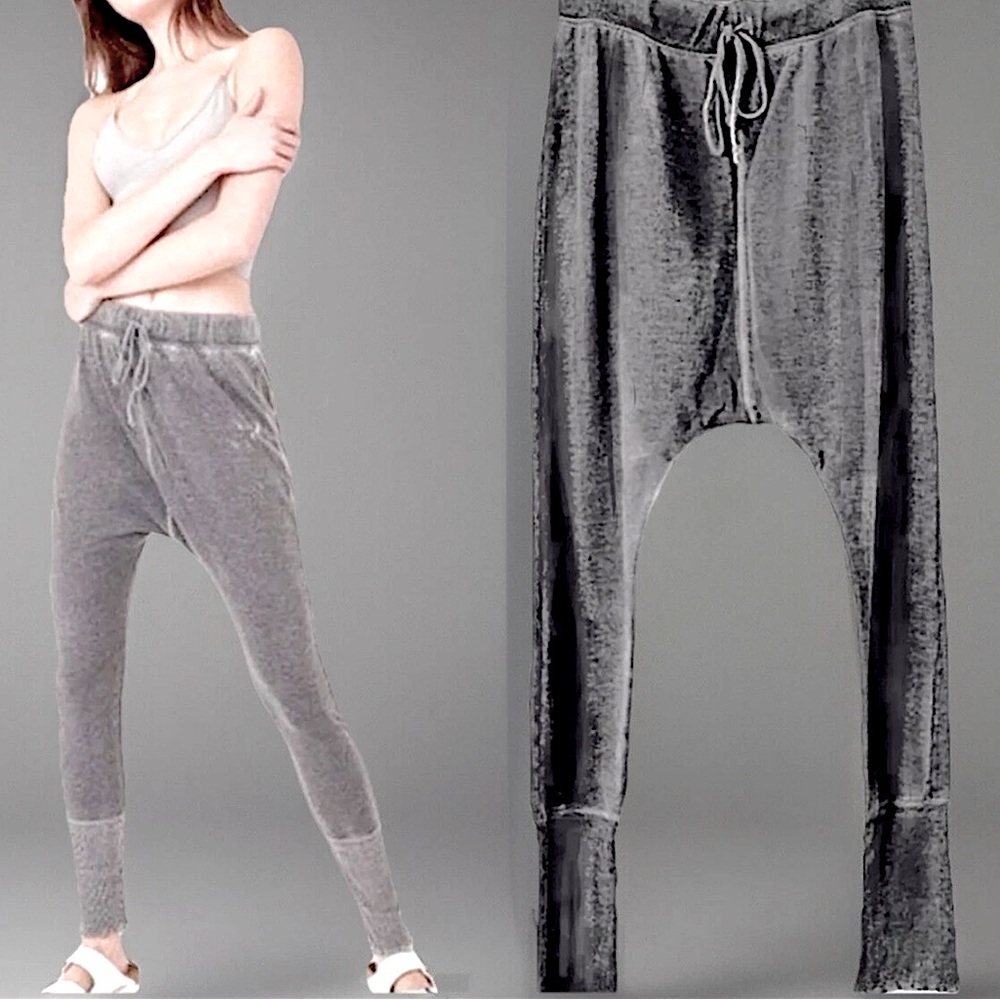 Free People NWT Cozy All Day Harem Pull-Tie Elastic Waist Leggings/Joggers, Sml